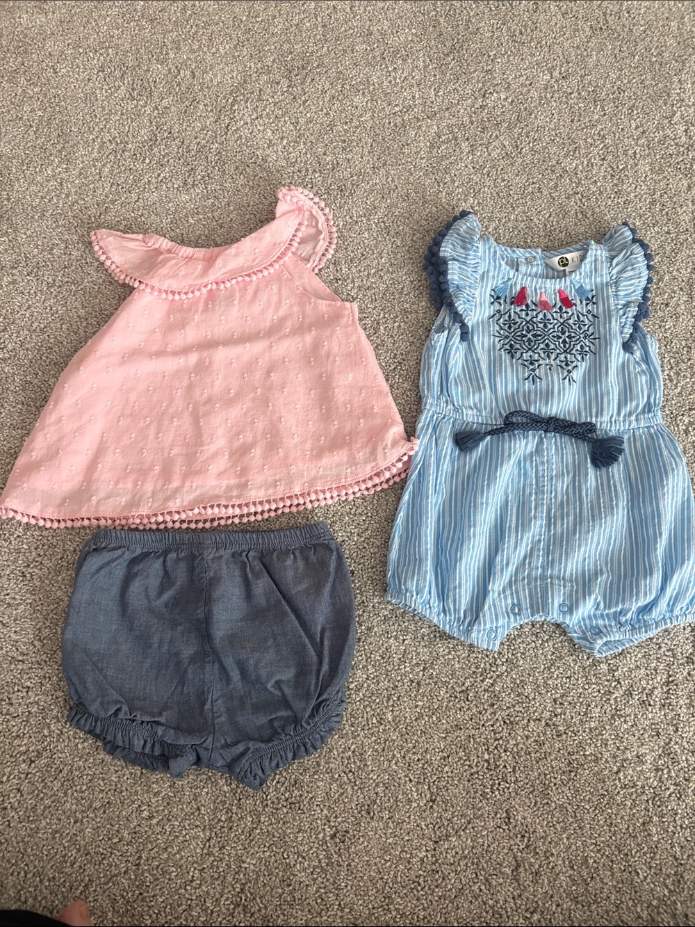 Little Me, PL Kids infant girl summer lot 6 months